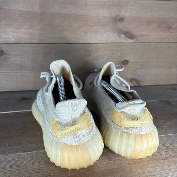 adidas yeezy boost 350 v2 light mens size 8.5 shoes gray comfort sneakers